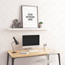 Poster Mockup Minimalist Workspace