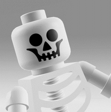 LEGO Skeleton render test by RgCIA21213 on DeviantArt