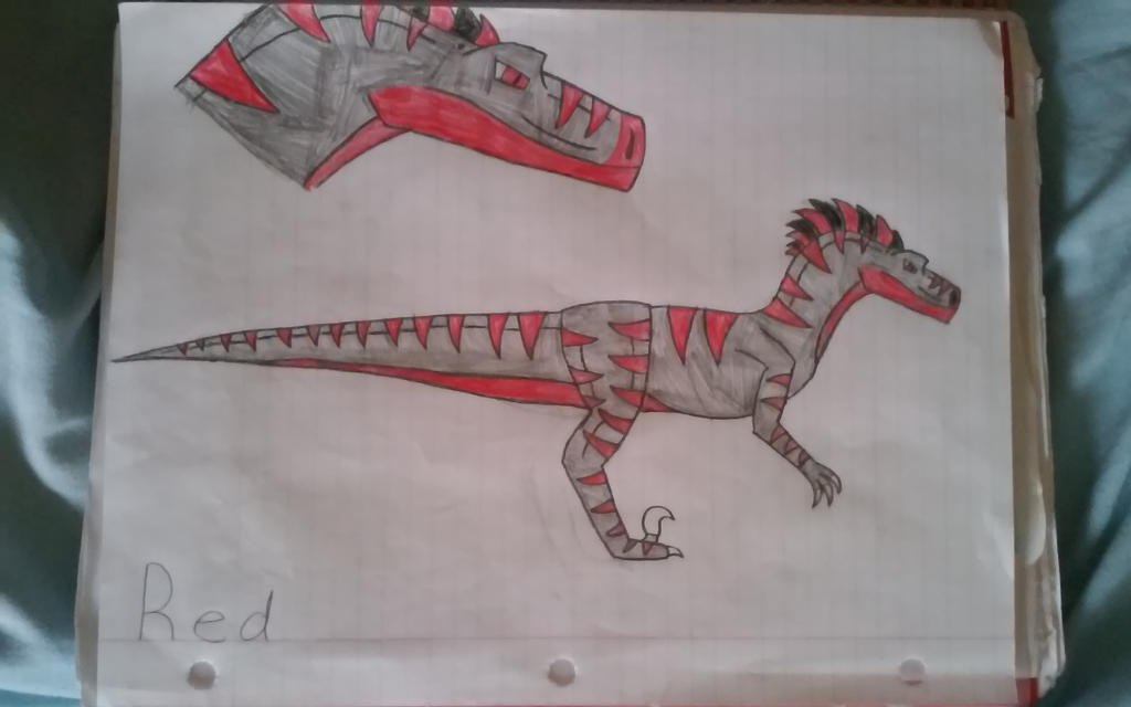 Red The Raptor (inspired by RaptorKil's Mega) by Redraptor98 on DeviantArt