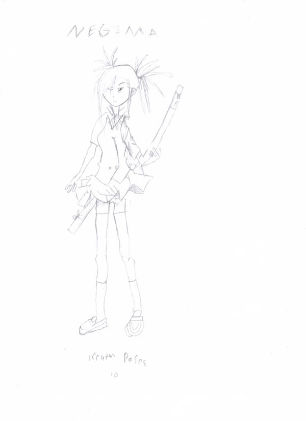 Negima Deviantart negima girl by shomarui on DeviantArt