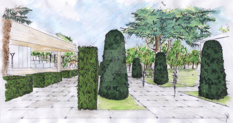 Landscape Sketches - 2C by lineofflight on DeviantArt