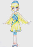 Jirachi Dress by Mizuki-Yorudan