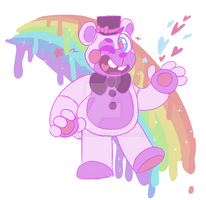 helpy said gay and trans rights!