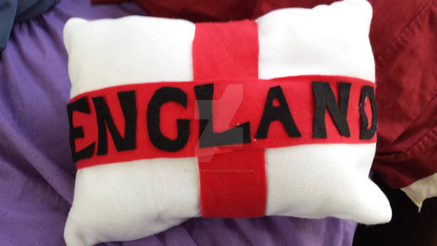 English Flag Pillow