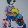 Team 7 chibis in Copics