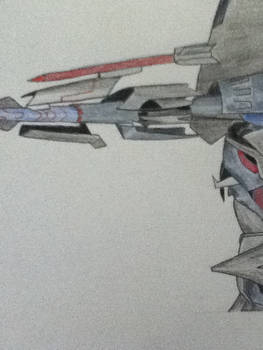 Transformers Prime Starscream Finished