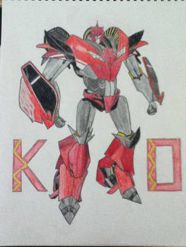 Transformers Prime Knock Out Finished