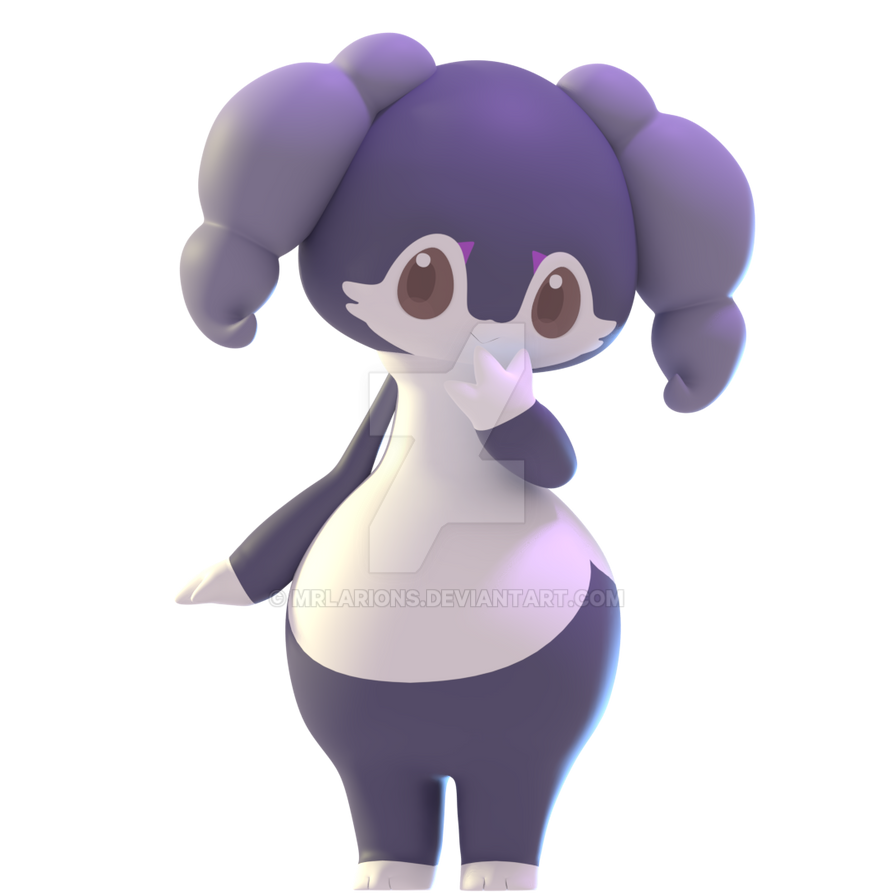 Indeedee (female) by MrLarions on DeviantArt