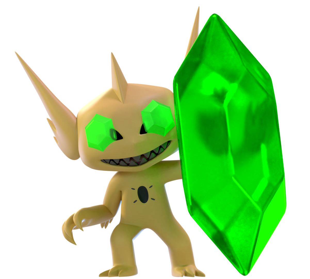 Mega Sableye (Shiny) by MrLarions on DeviantArt