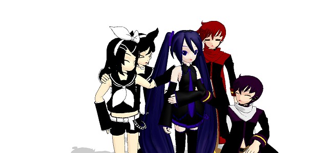 Sian Hanoshi With her Friends. by Hisutaekon