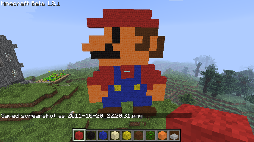 Minecraft Pocket Edition Lite Mario by sonikkuruzu on DeviantArt