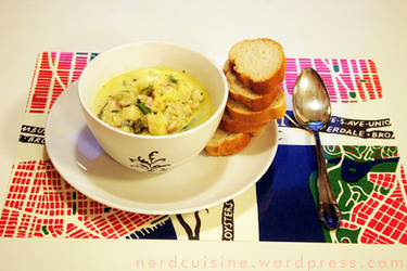 Smoky Mussel Chowder by oskila