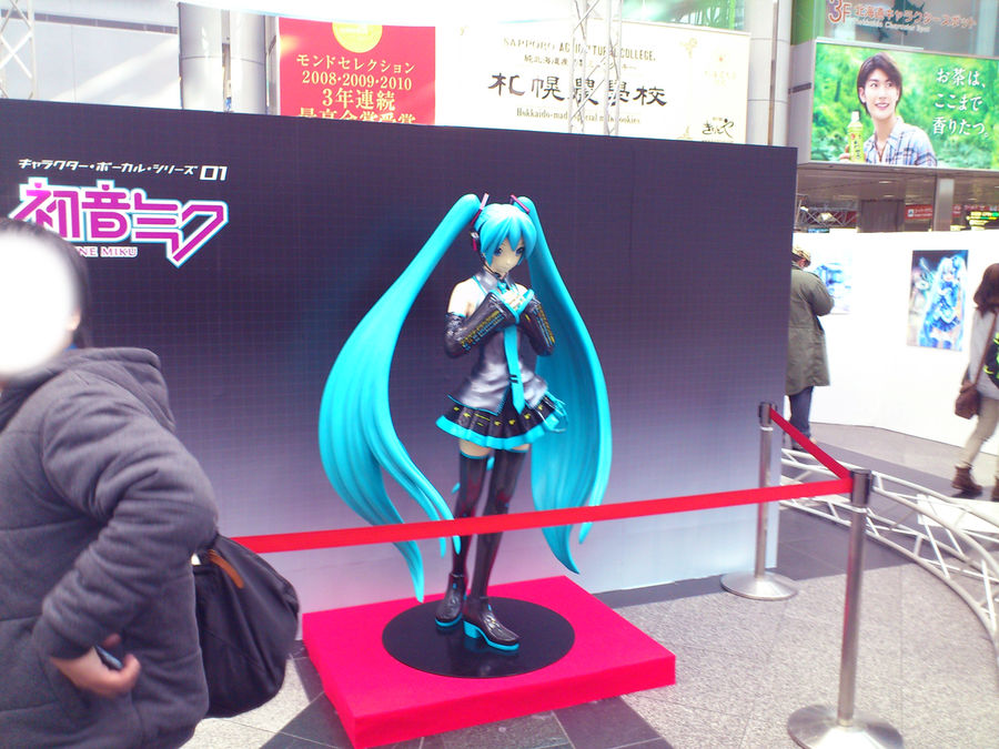 Life size HATSUNE MIKU part3