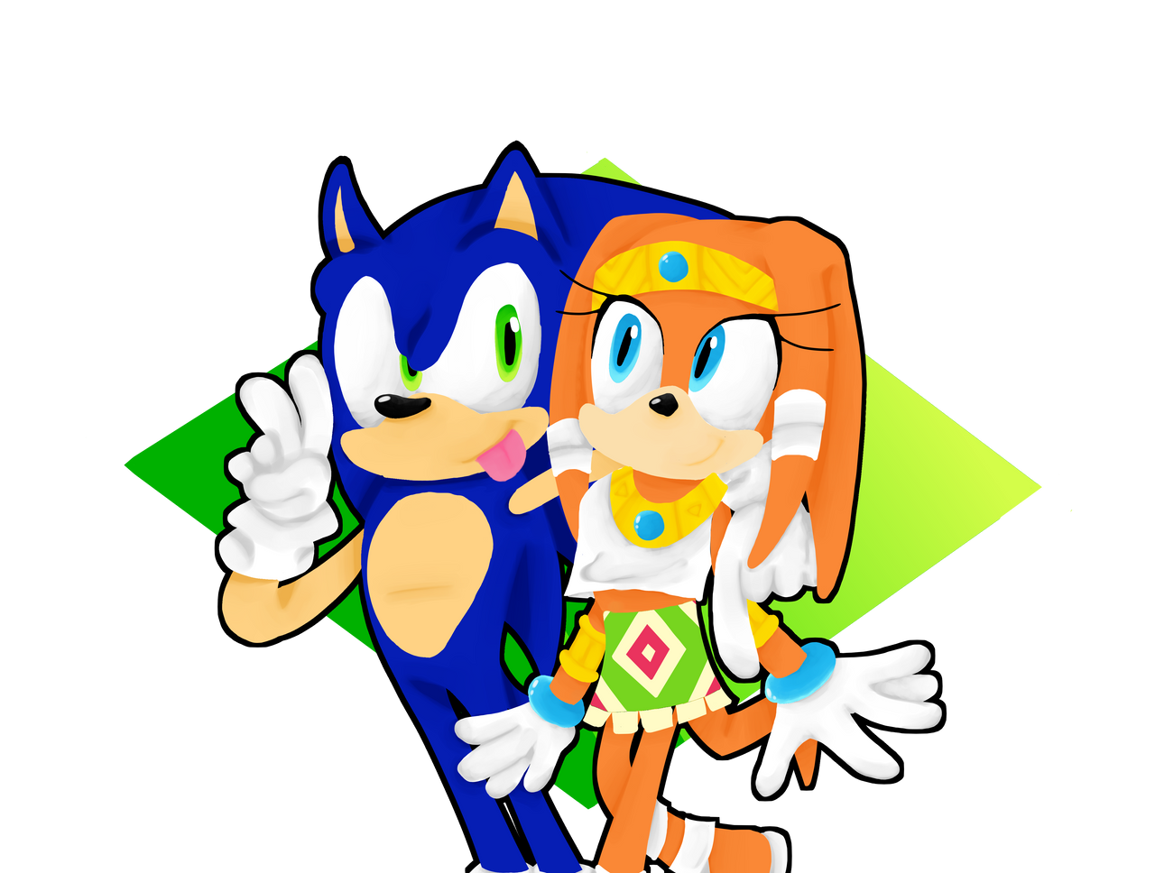 Sonic and Tikal V2