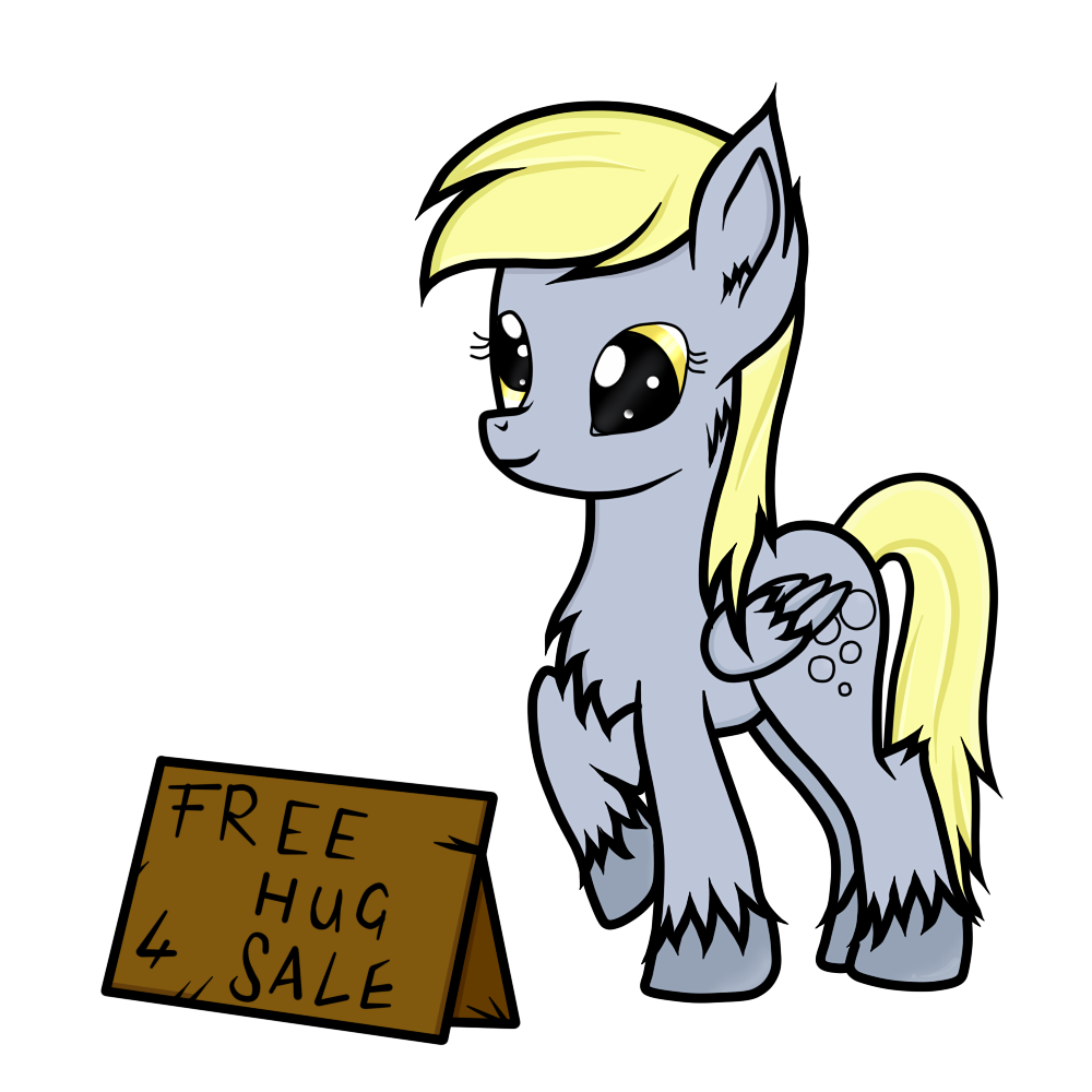 Derpy Hooves ~ Free Hug ^^