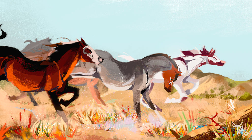 Deviantart Furry Racing Horse racing by AmikiNii on DeviantArt