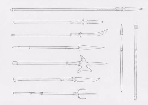 Fantasy armoury 4 Polearms