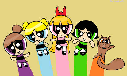 The real Powerpuff Girls! (Redrew it)