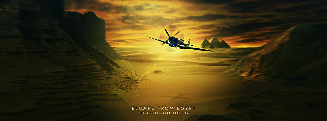 Escape From Egypt by Teddy-Cube