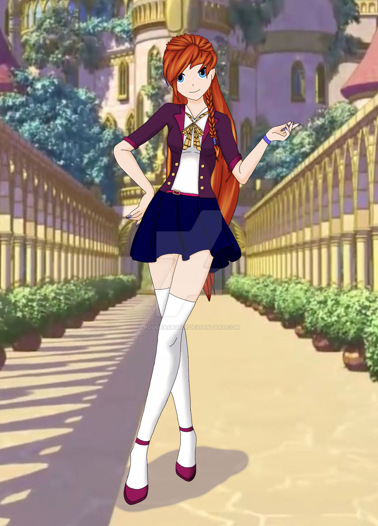 Regal Academy - OC Uniform by RougeAsassin on DeviantArt