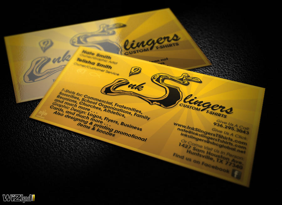 InkSlingers Business Card