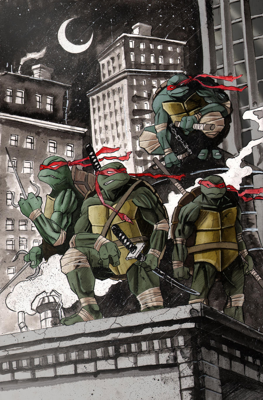 Ninja Turtles by TylerChampion on DeviantArt
