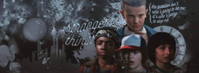 stranger things - facebook banner