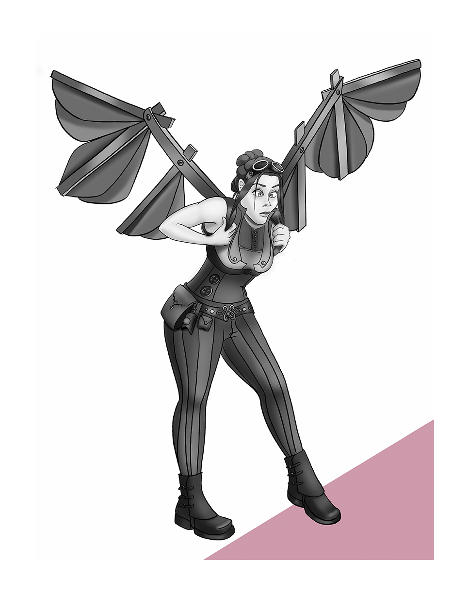 31.Risk rosa by NeusGutierrezArt on DeviantArt