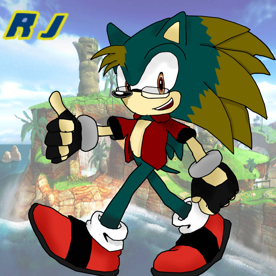 RJ the hedgehog by Fdgod14 on DeviantArt