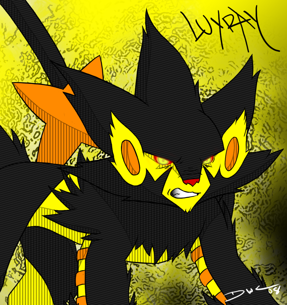 My kind of Luxray...