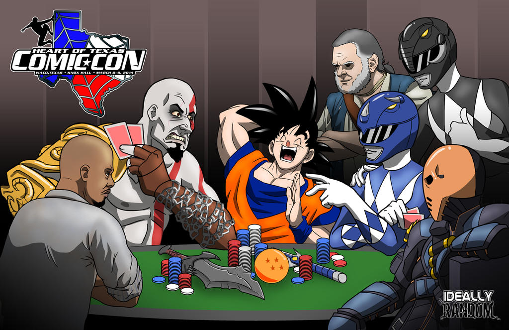 Power Rangers Have the Best Poker Faces