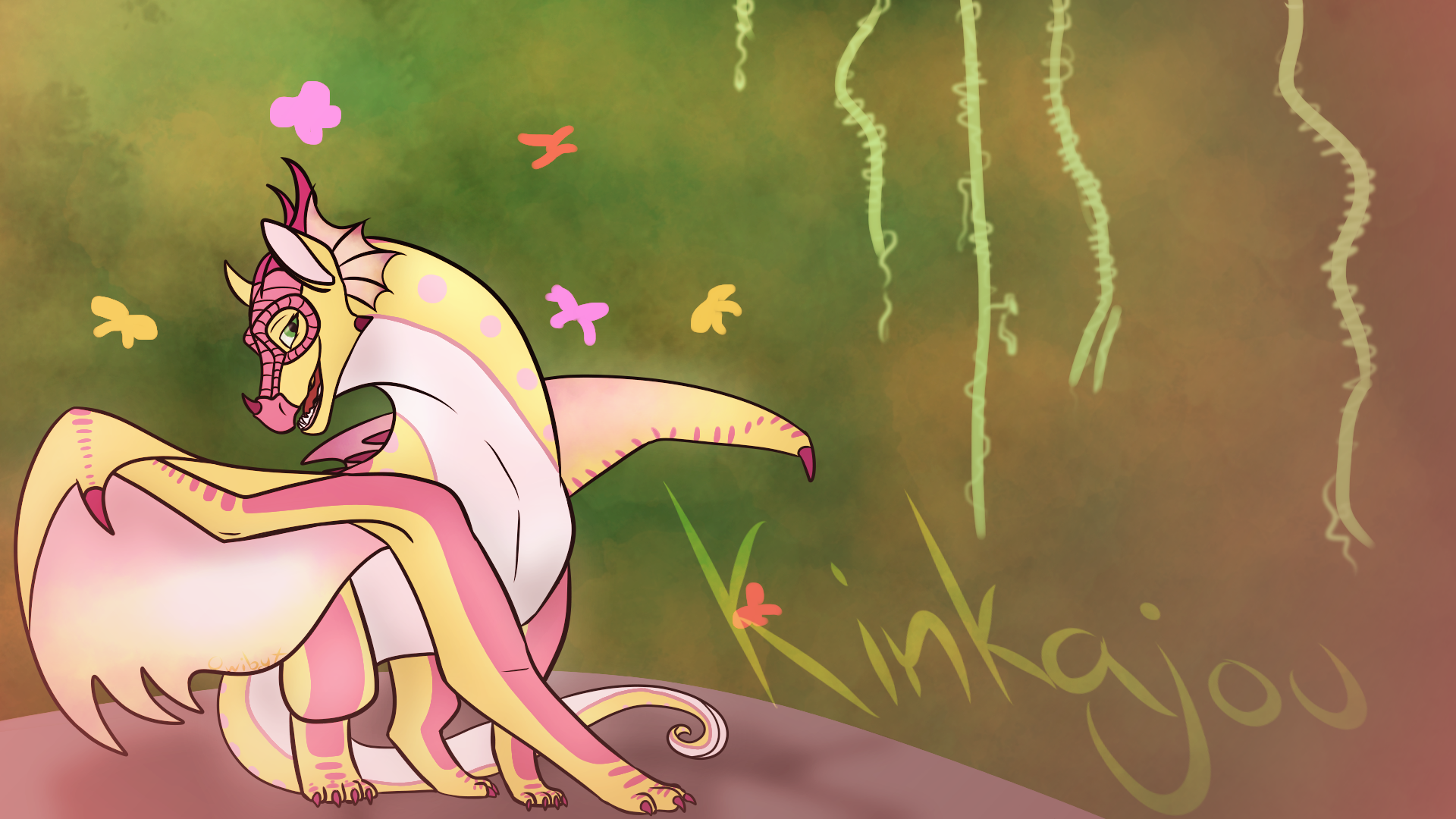 Kinkajou Wallpaper | Wings of Fire by Owibyx on DeviantArt