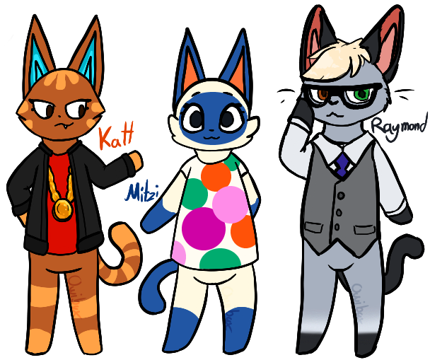 Download Katt Mitzi And Raymond Animal Crossing By Owibyx On Deviantart