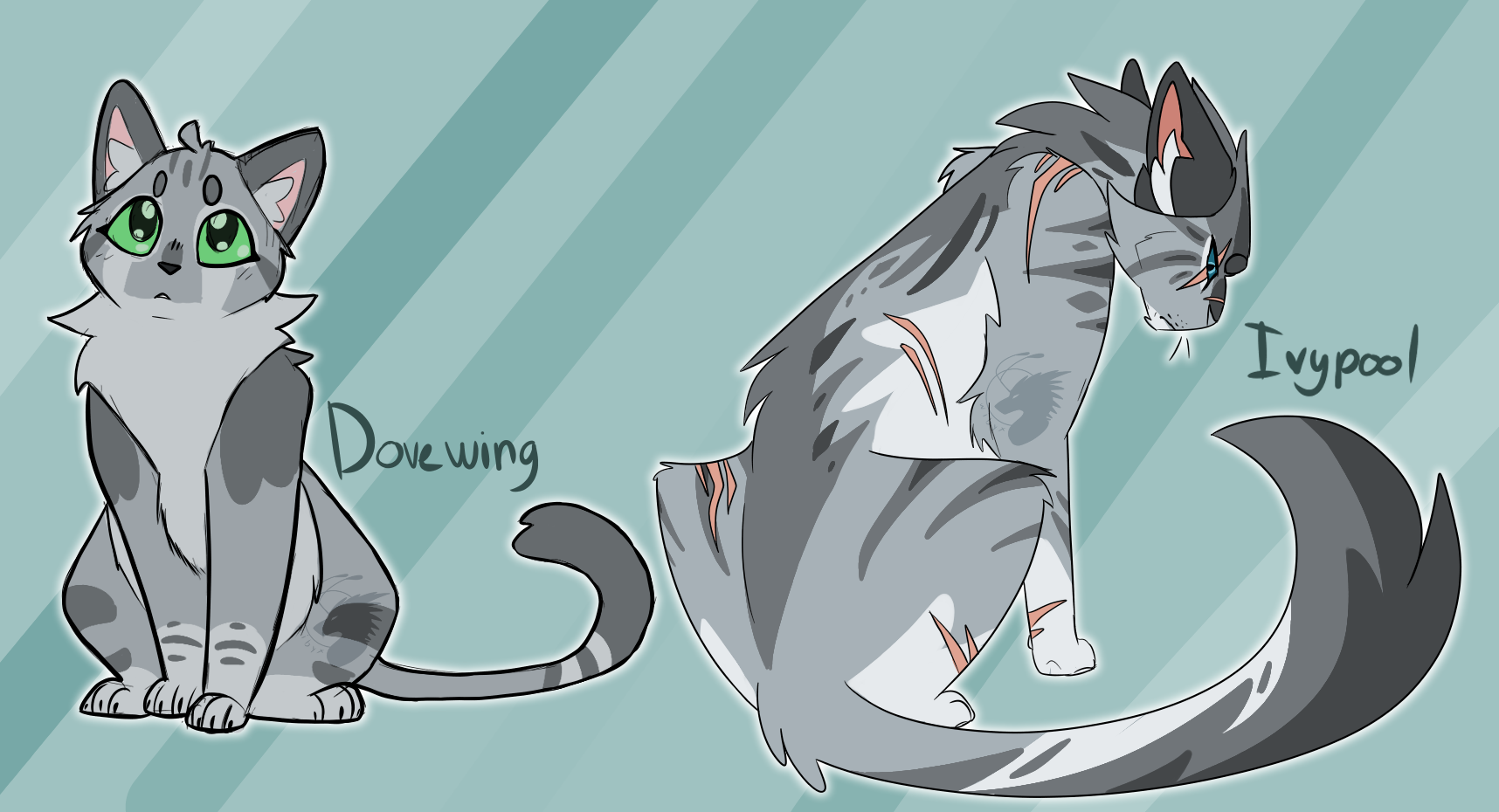 Dovewing And Ivypool Warrior Cats By Owibyx On Deviantart Dovewing And Ivypool Warrior Cats By Owibyx On Deviantart