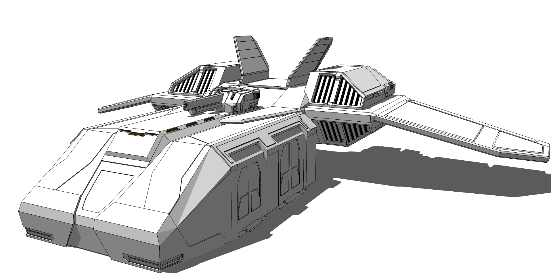 Leopard Dropship WIP 2