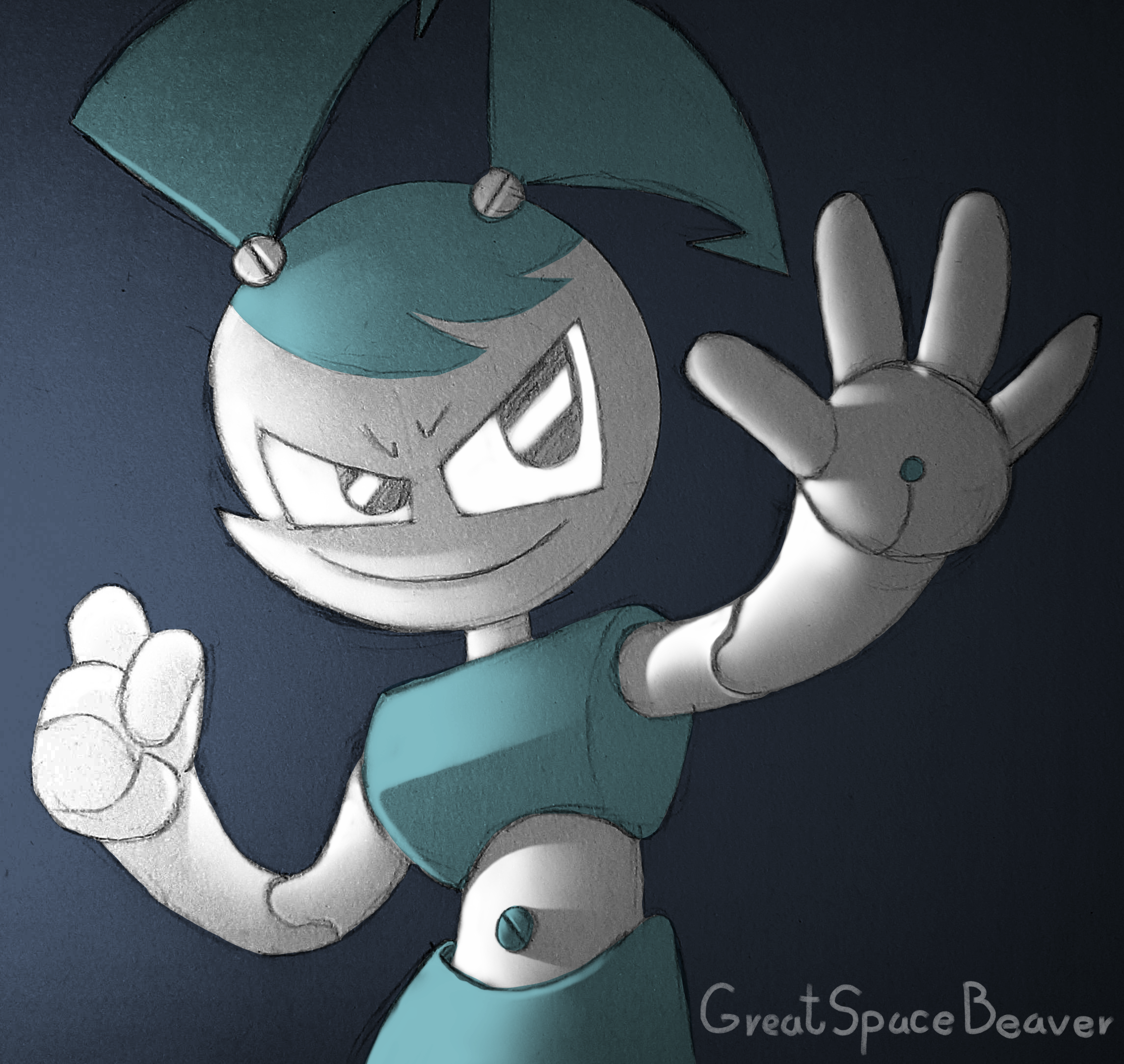 Jenny Wakeman 💙 __ #mylifeasateenagerobot #jennywakeman #xj9