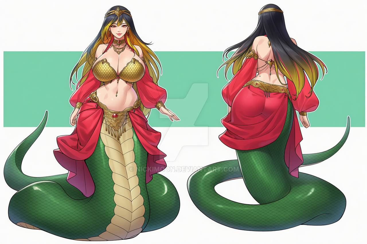 Lamia Female Ranger Lamia Adopt by NickiMoon on DeviantArt