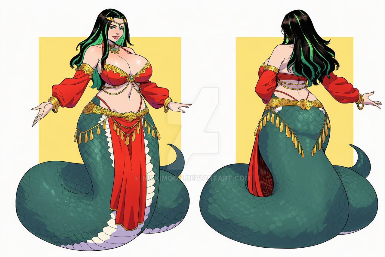 Lamia Female Ranger Lamia Adopt by NickiMoon on DeviantArt
