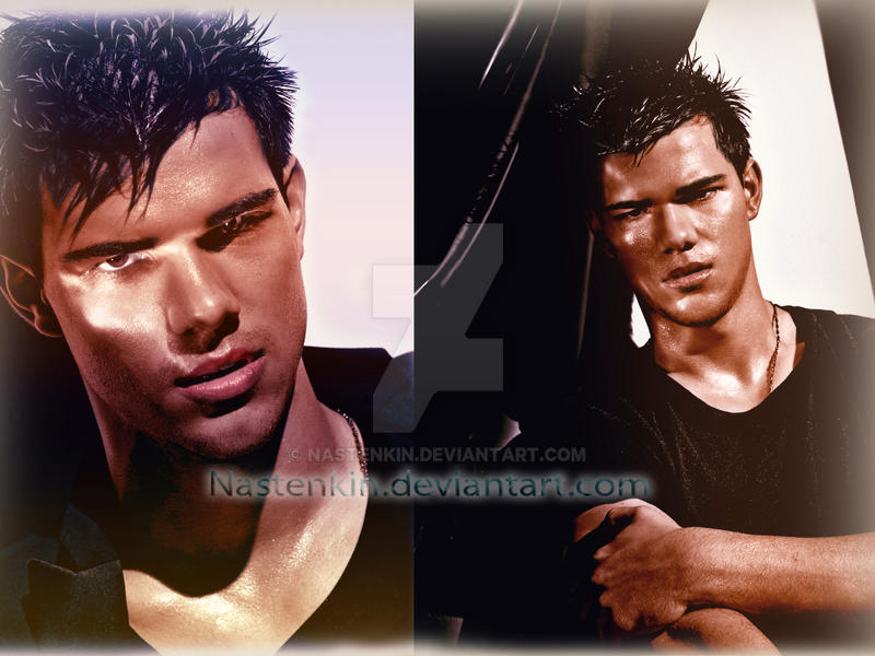 taylor lautner in color