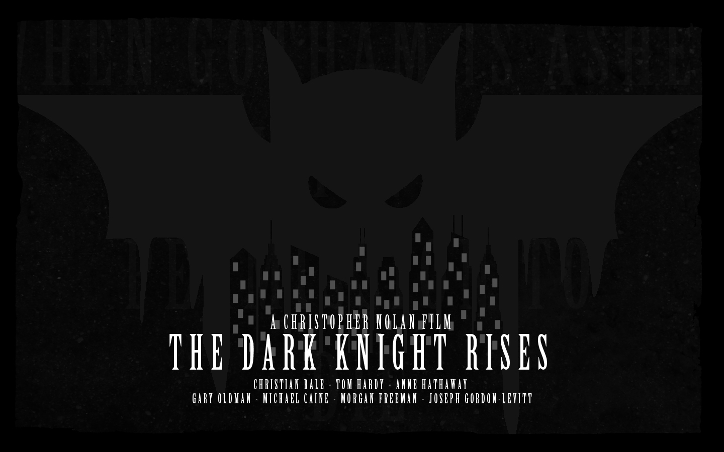 The Dark Knight Rises Wallpaper