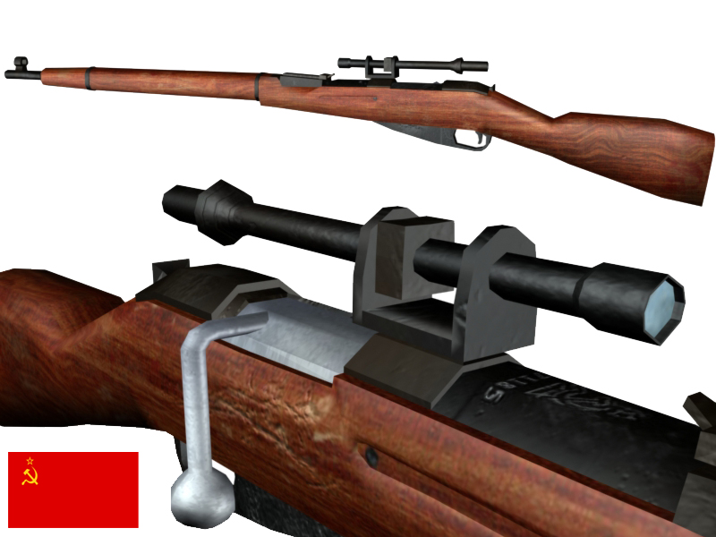 Mosin-Nagant Sniper Rifle