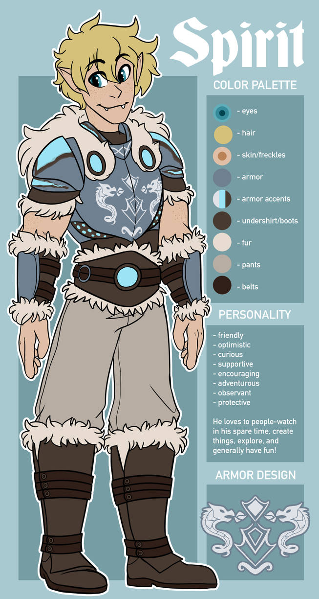 Spirit Human Reference by KhaoticVex on DeviantArt