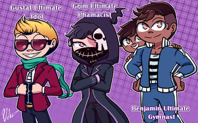 the hollow dangan ronpa au Team E