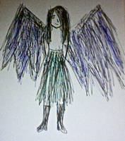 Winged person