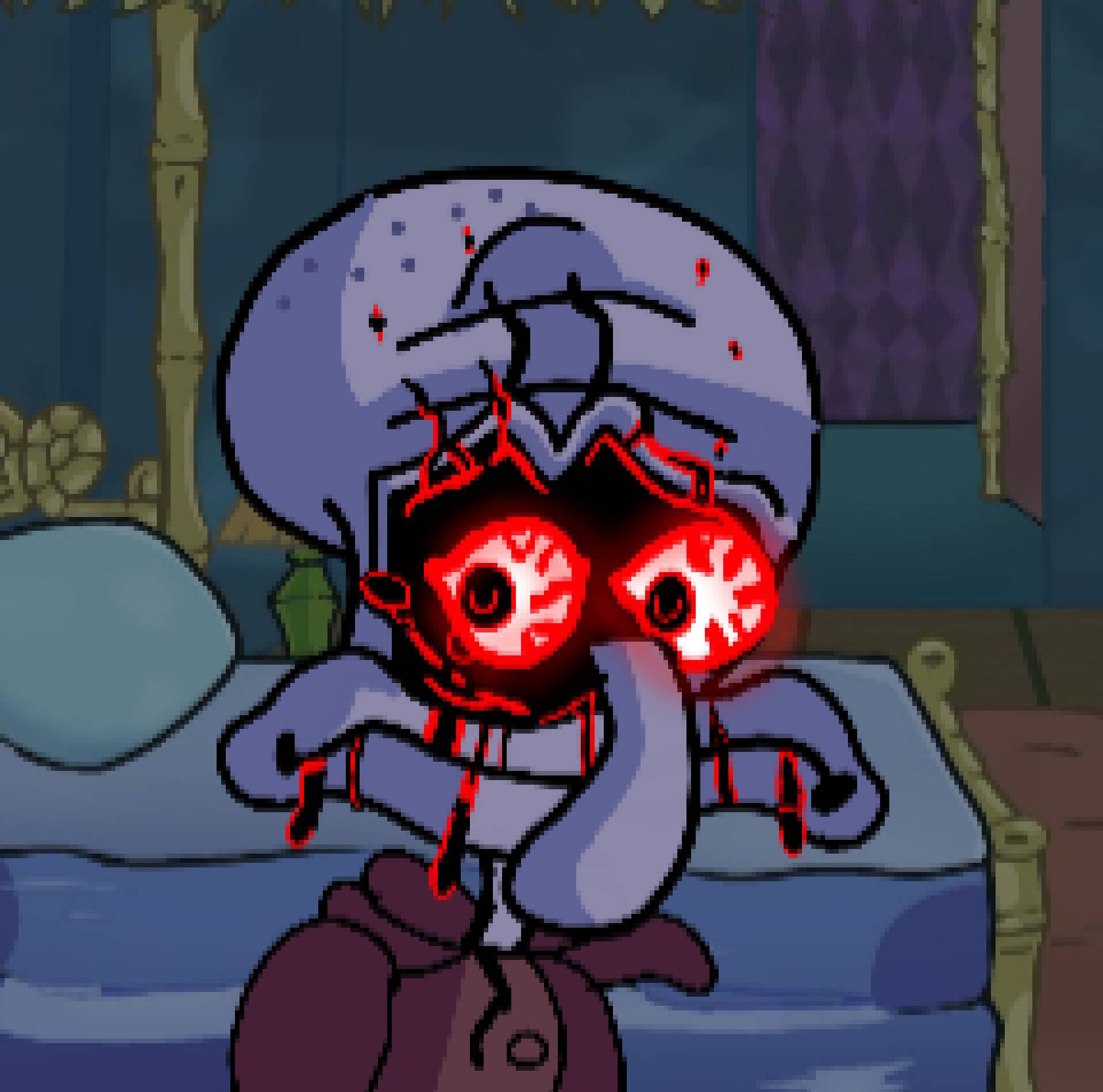 Red Mist Squidward by jantastic2000 on DeviantArt