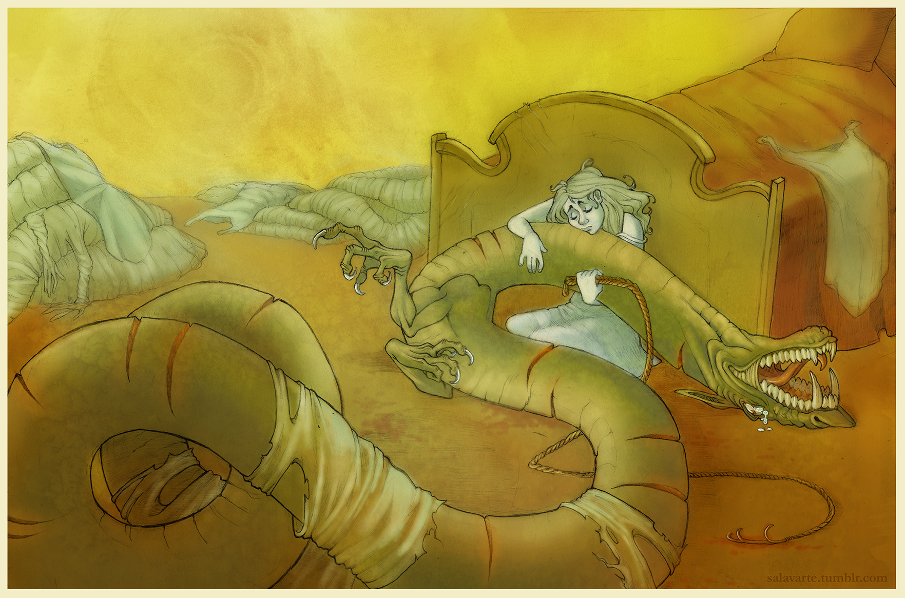 Lindworm Princess Prince Lindworm