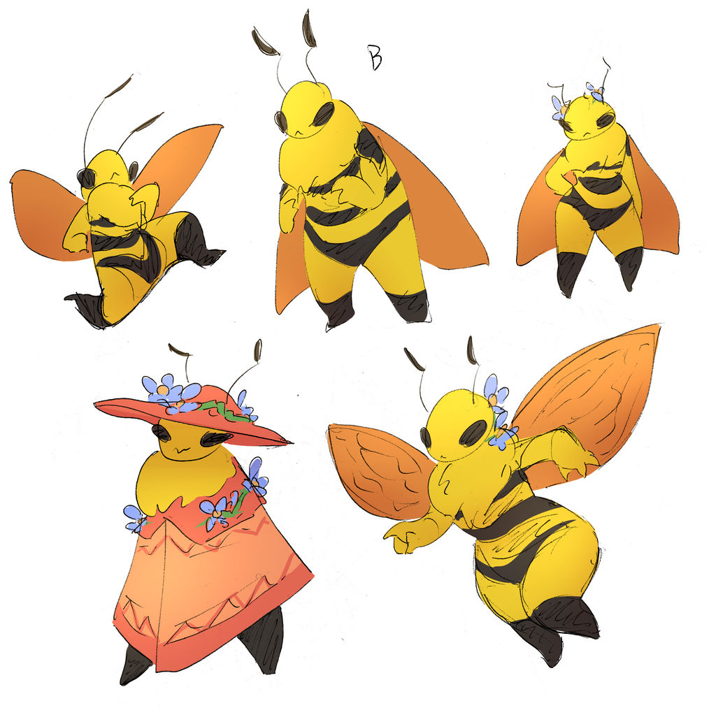 Bee Deviantart Style Bee!!! by TheNoodleGod2012 on DeviantArt