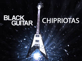 Chipriotas Black Guitar