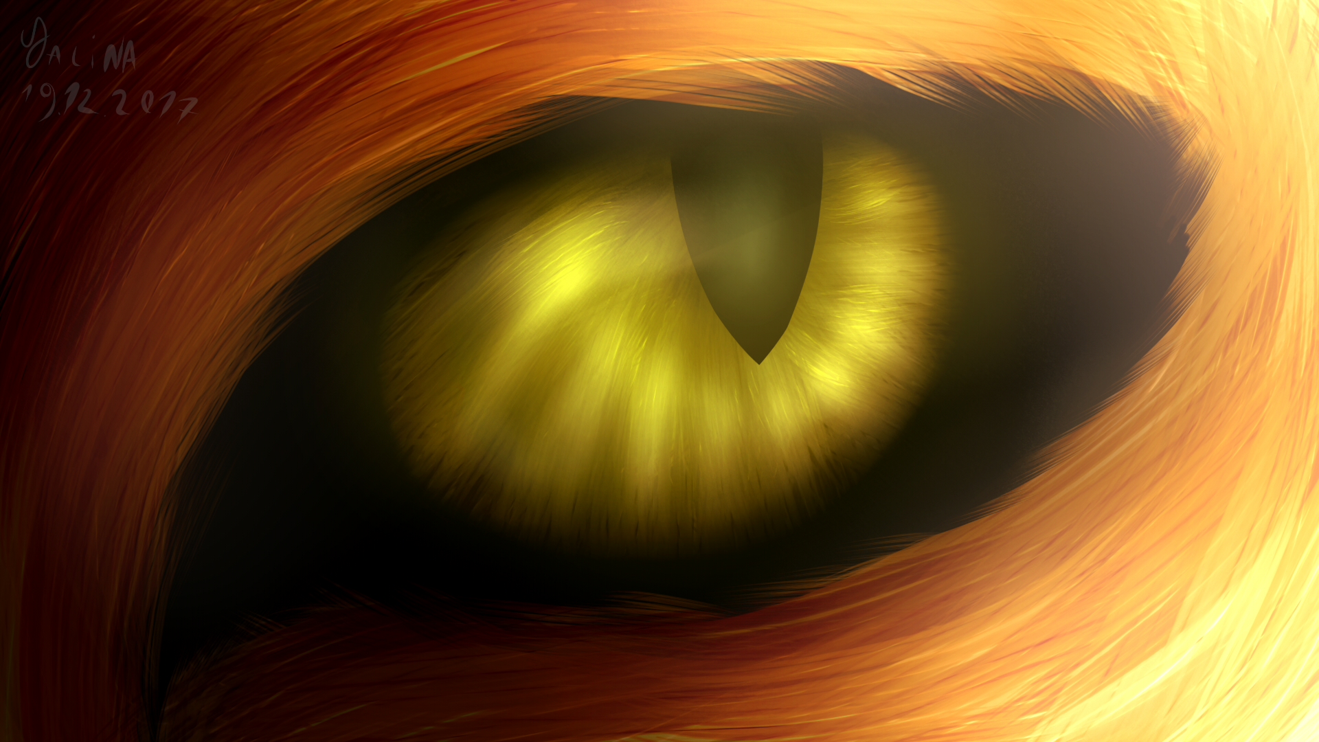 Semi-realistic eye 2