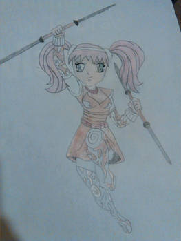 Manga warrior princess